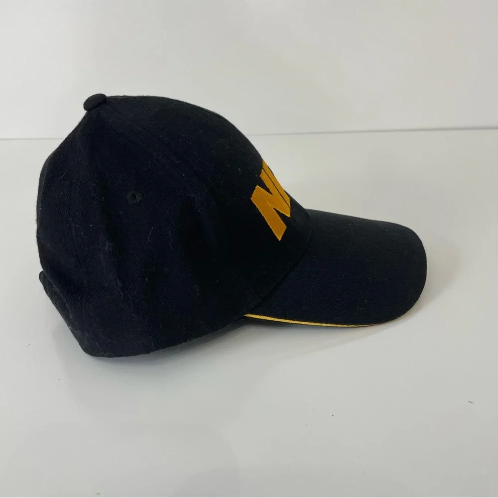 NRA Logo Black and Gold Cap Hunting Gorpcore